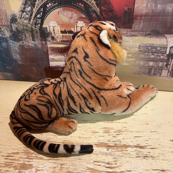 Bengal Tiger Plush Stuffed Animal Toy - Picture 5 of 9